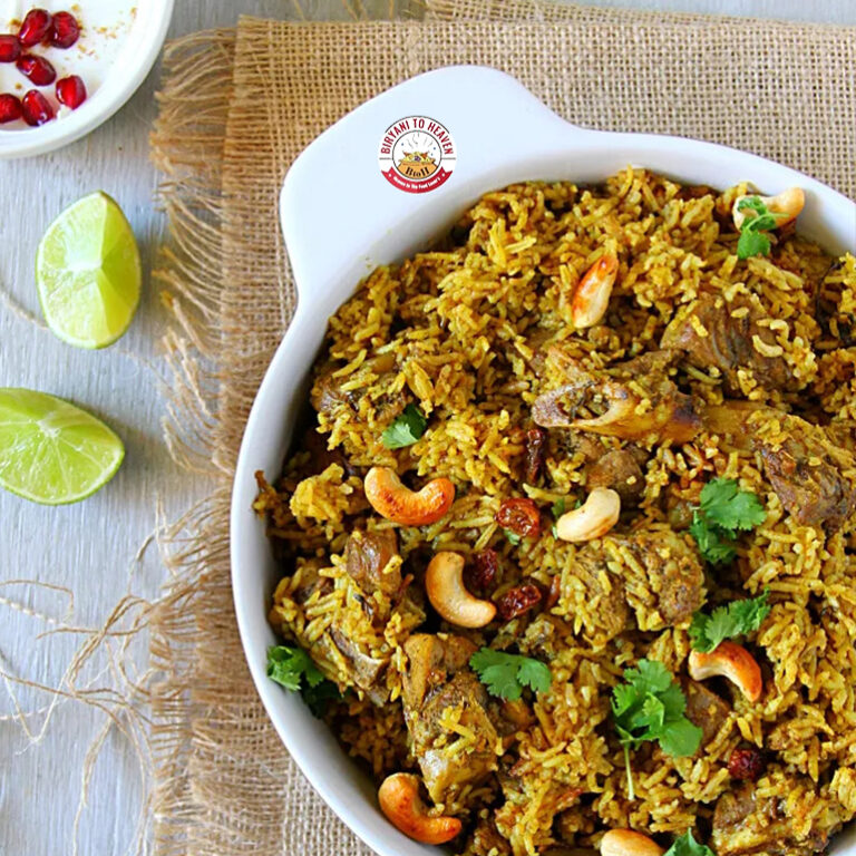 Best Spicy Chettinad Mutton Biryani in biryani to heaven