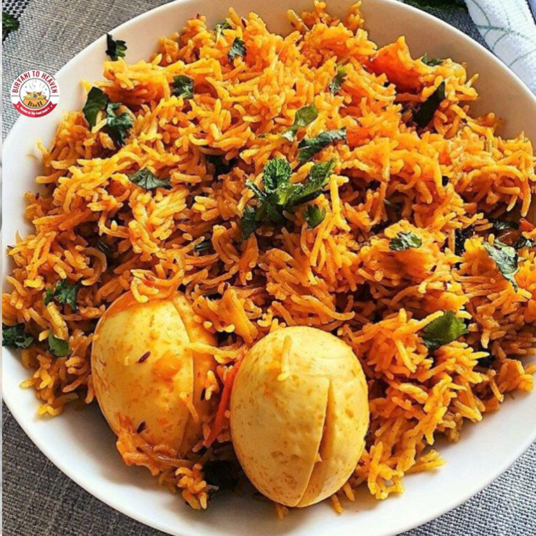 Best Egg Biryani in Biryani to heaven