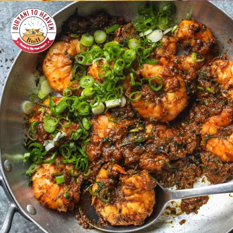 Biryani to heaven's one of the most famous Indian cuisine is prawn masala which is delicious juicy and spicy